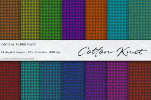 Cotton Knit Digital Papers: A Versatile Resource for Creative Projects