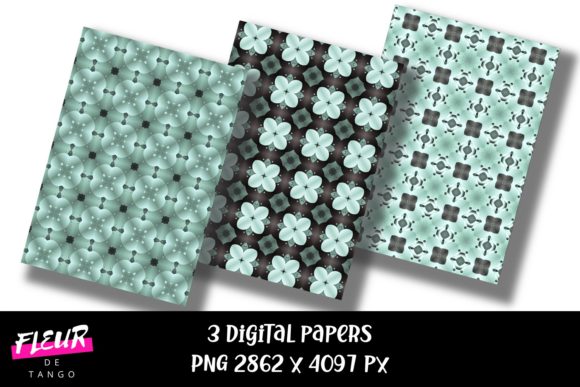 Discover the Power of Geometric Digital Papers V.45 for Every Creative Project