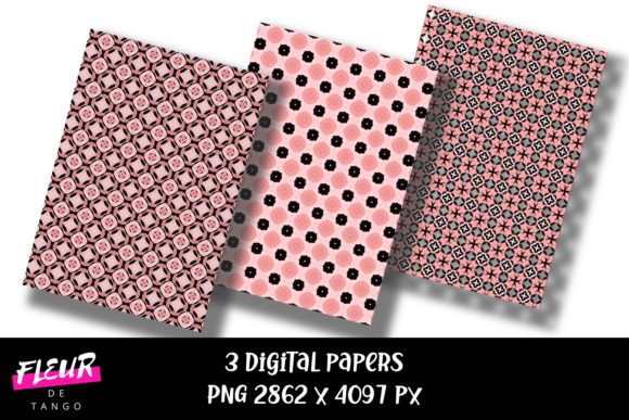 Discover the Versatility of Geometric Digital Papers V.76