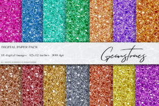 Gemstones Digital Papers