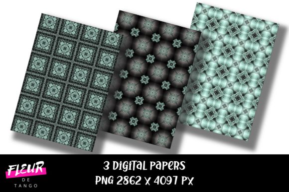 Geometric Digital Papers V.40: A Versatile Design Resource for Every Project