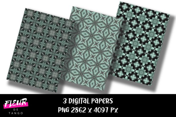 Geometric Digital Papers V.41: A Versatile Design Resource