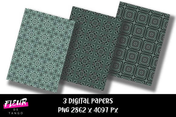 Geometric Digital Papers V.51: A Versatile Design Resource for Modern Creatives