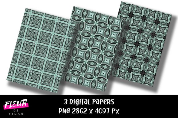 Geometric Digital Papers V.52: A Strategic Tool for Creative and Professional Projects