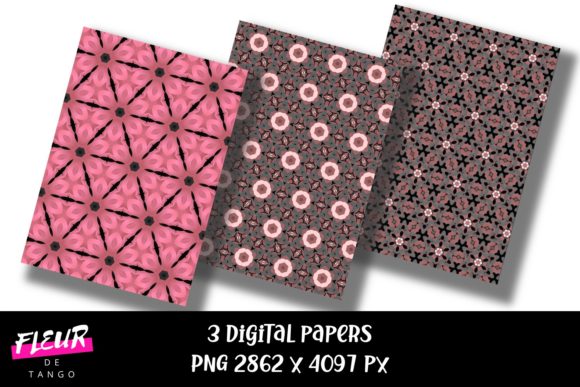 Geometric Digital Papers V.60: A Versatile Resource for Creative Projects