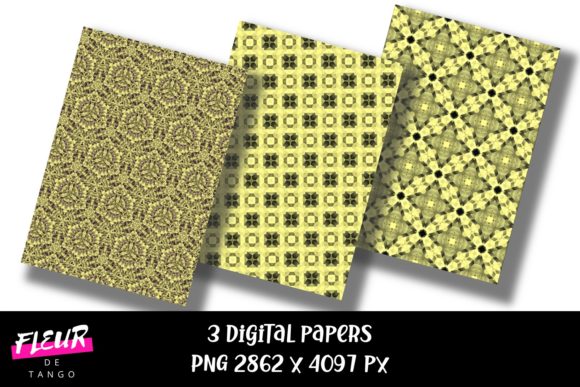 Geometric Digital Papers V.84: A Versatile Resource for Creative Professionals