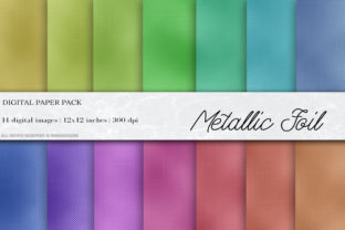 Metallic Foil Digital Papers