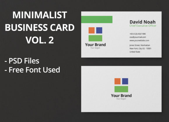 Minimalist Business Card Vol. 2: A Refined Approach to Professional Identity