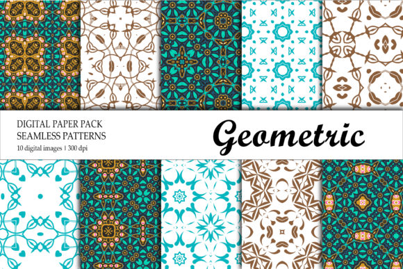 Wallpaper Geometric Gold Red Green: A Versatile Design for Every Project